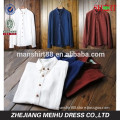 2016 Vintage Style solid color men classic fit linen top, linen shirt, casual shirt